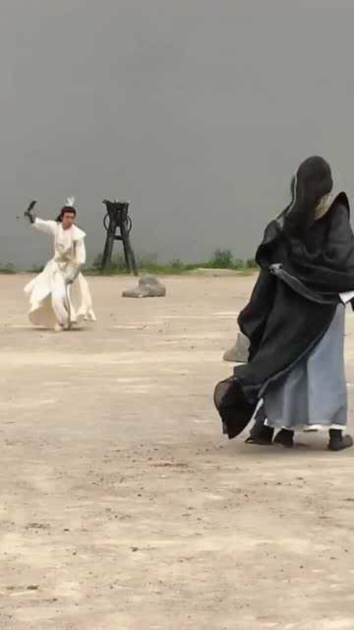 古装电视剧中的打斗场景竟是这样的看到拍摄现场原谅我笑了