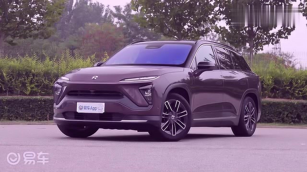 蔚来es6灯光演示