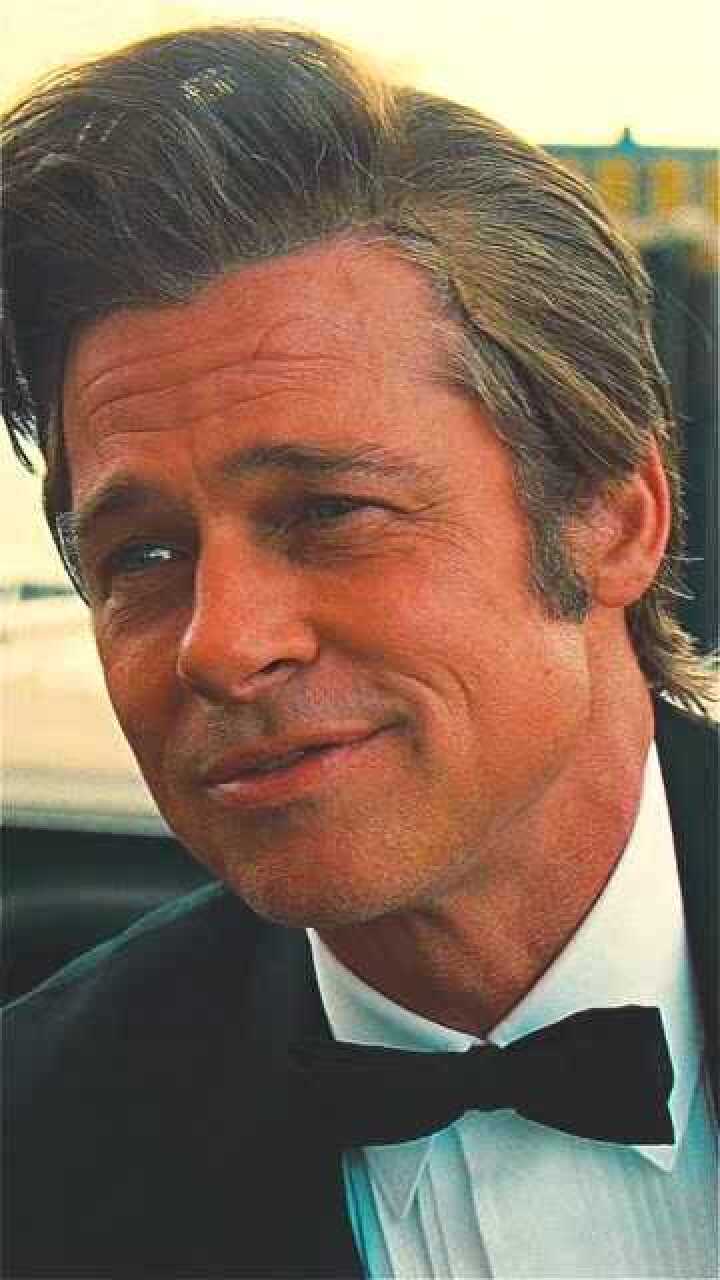 布拉德皮特江湖人称皮帅高富帅指的就是他相当帅气的大叔