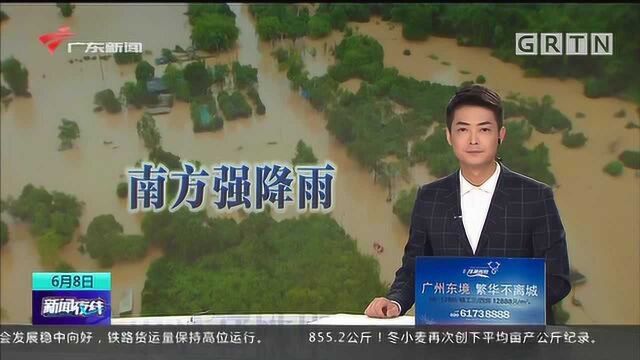 广西永福:暴雨袭击冲毁桥梁 3000多人被洪水围困