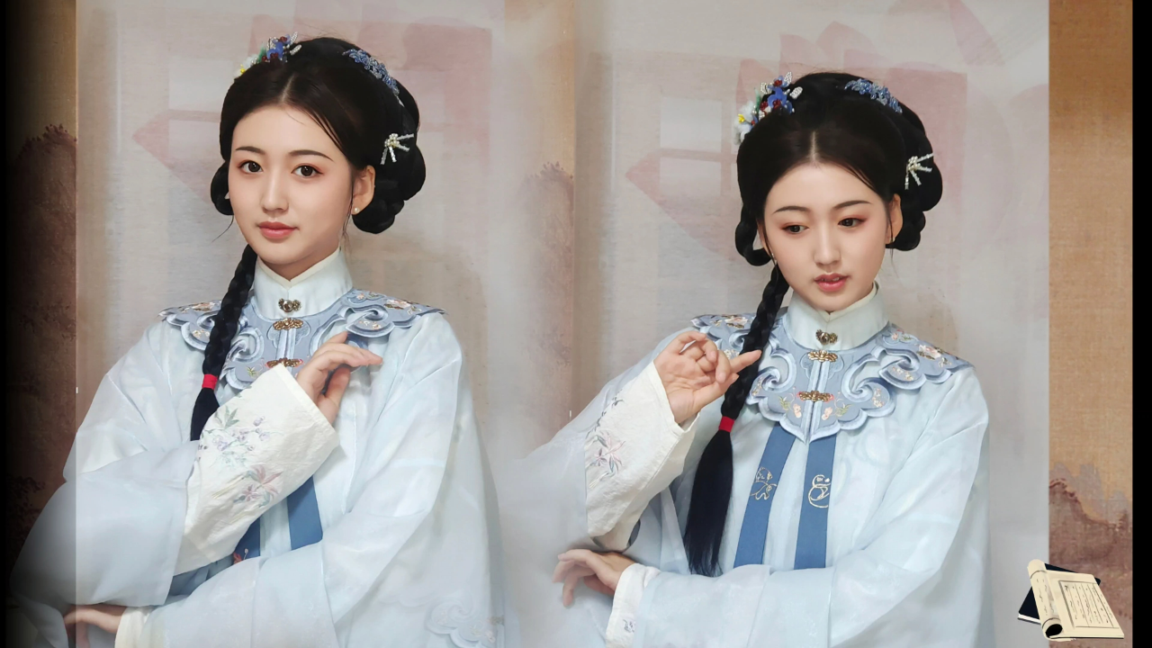 温婉少女风的汉服发型教程!老婆们快来学
