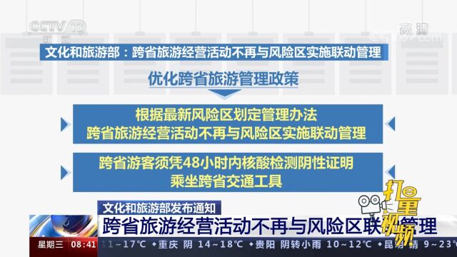 文旅部发布通知,推动文旅行业疫情防控工作更科学、更精准