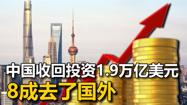 中国3年挣了1.9万亿美元投资,账面上多了3100亿,钱都去了国外?