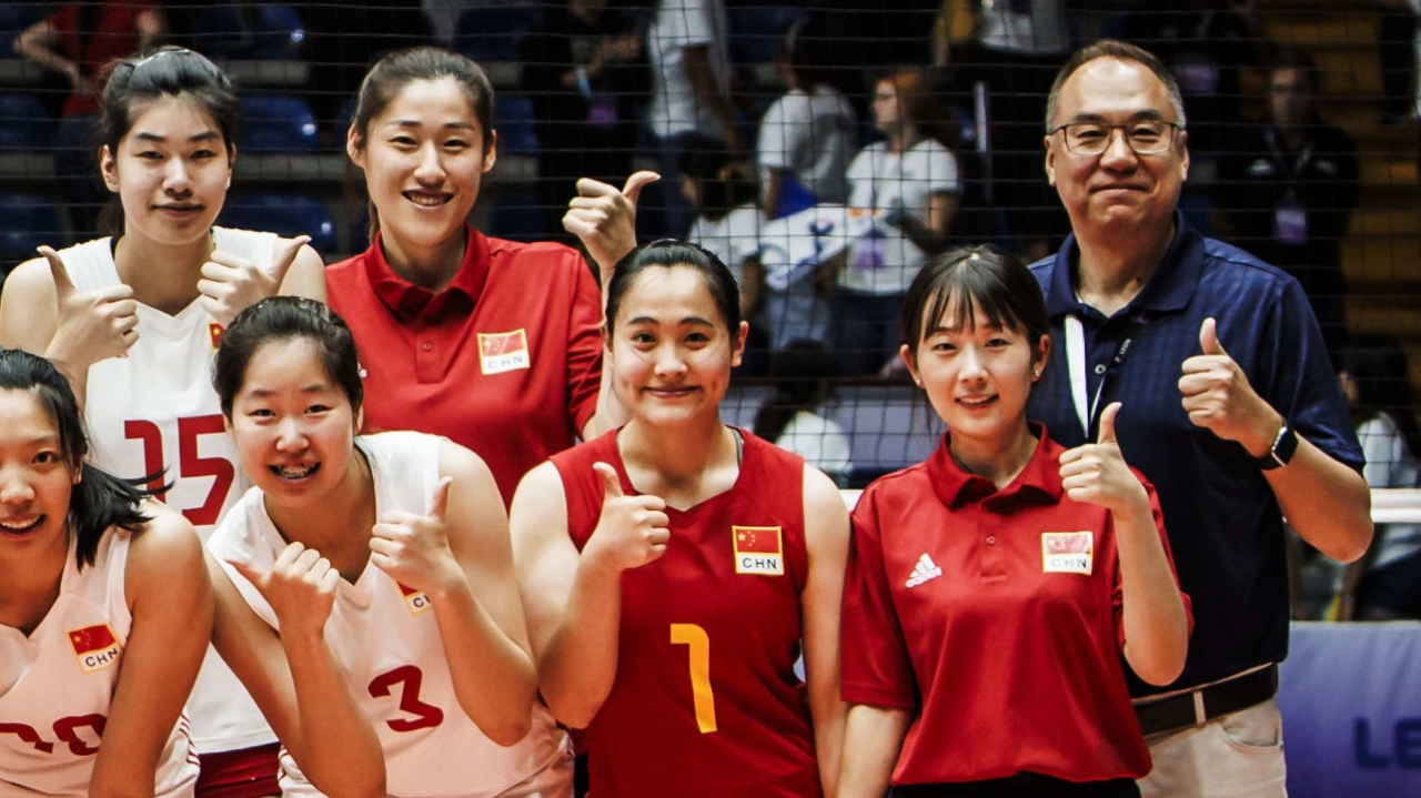 中国女排球队员图片