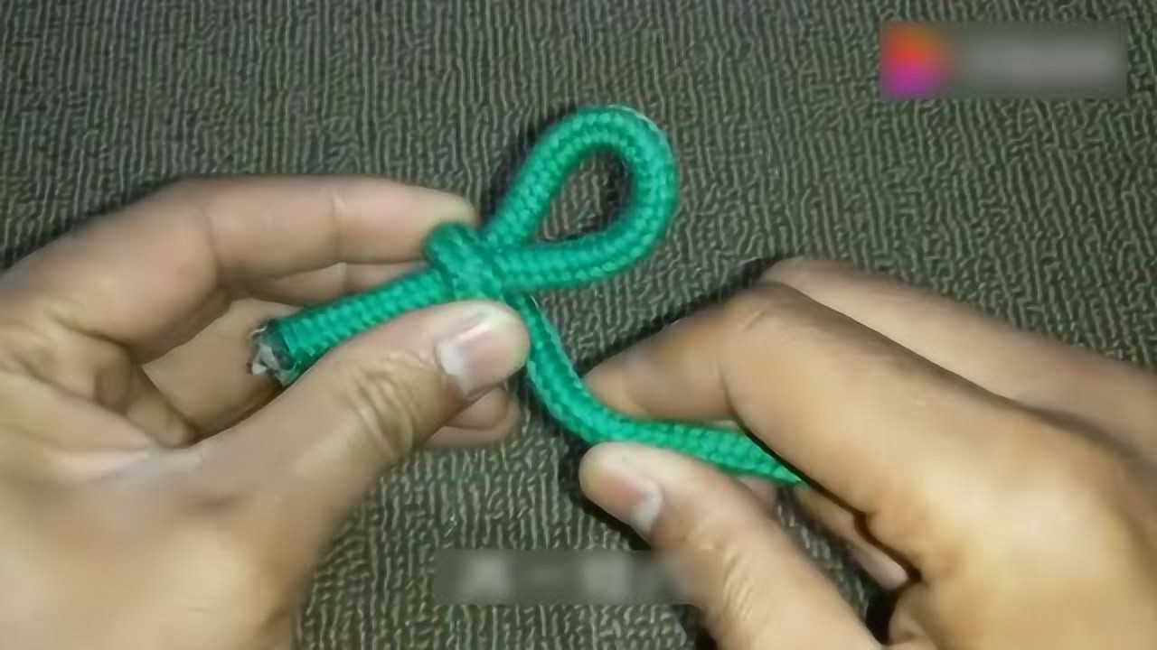 如何简便地打活结呢?_腾讯视频