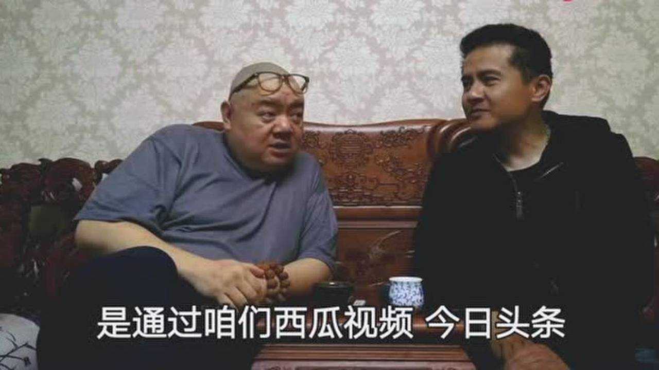 拜访谢宁老师,演过魔幻手机里猪八戒,今后跟群众演员十三有合作_腾讯视频