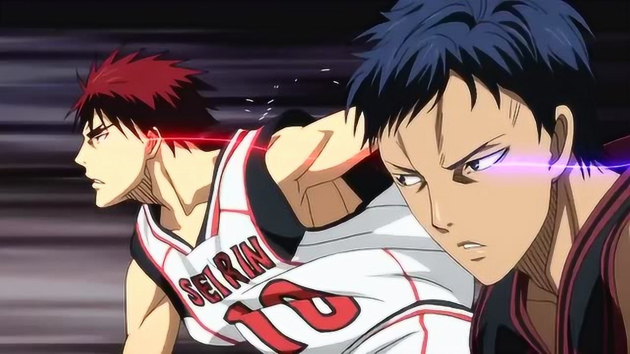 刺激对决:首次进入zone的火神大我vs青峰大辉,激动!