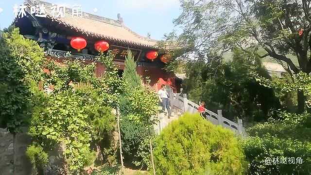 千年古寺响堂山常乐寺,古朴的宋塔、寺院和破财的碑林刻画着沧桑