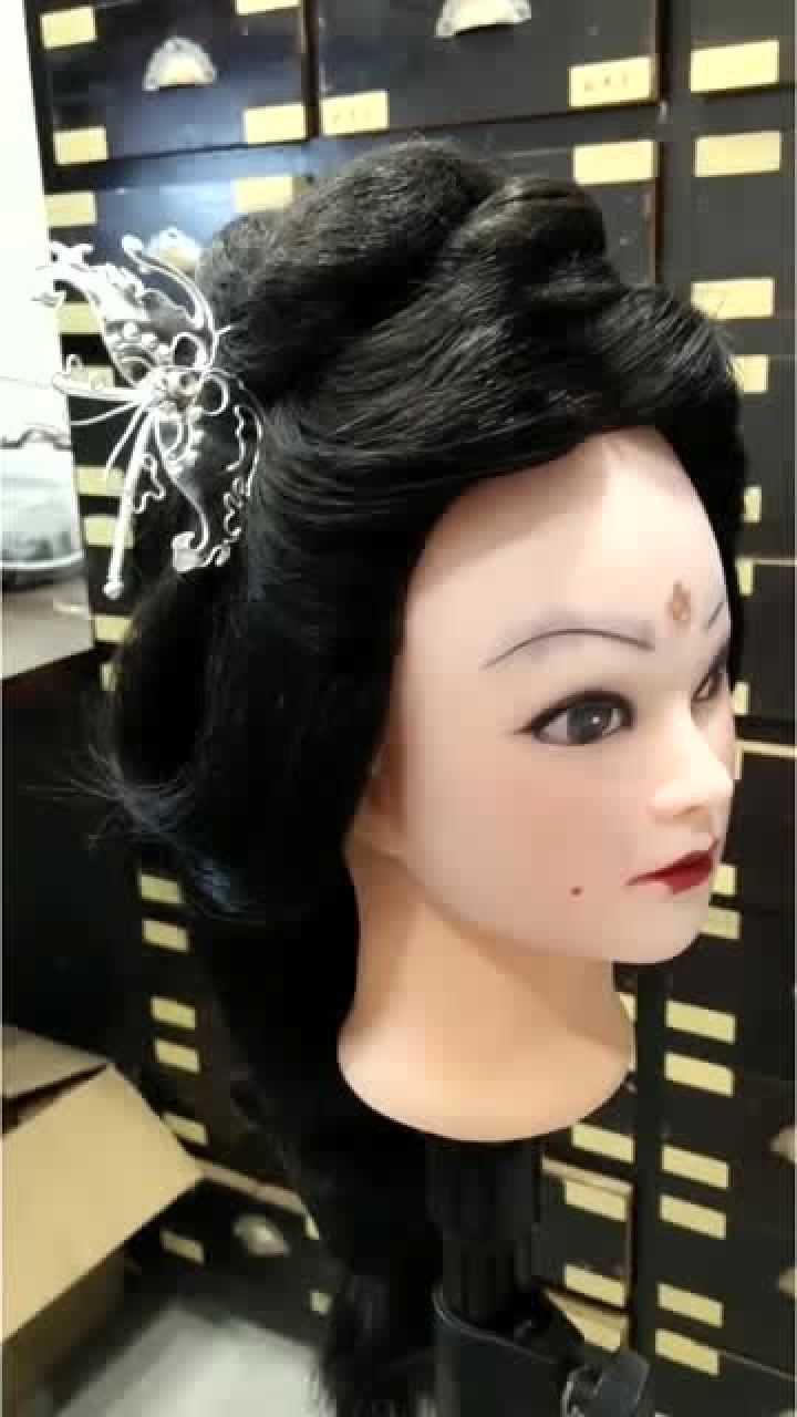 古风发型秦汉发型之垂髻教程来喽精致又典雅你学会了吗