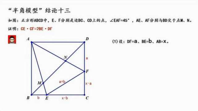 “半角模型”十五条重要结论,最后三条,欢迎小伙伴们补充!