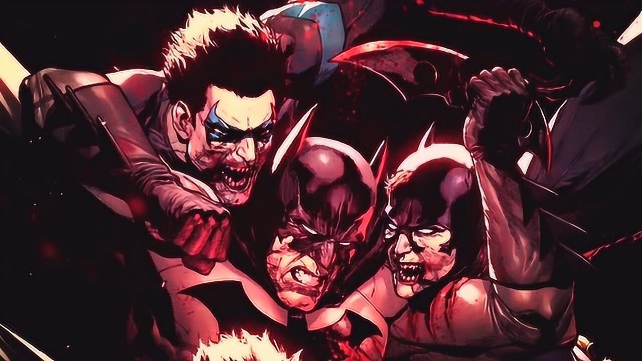 圈踢动漫蝙蝠侠被丧尸包围dc宇宙也遭遇丧尸危机