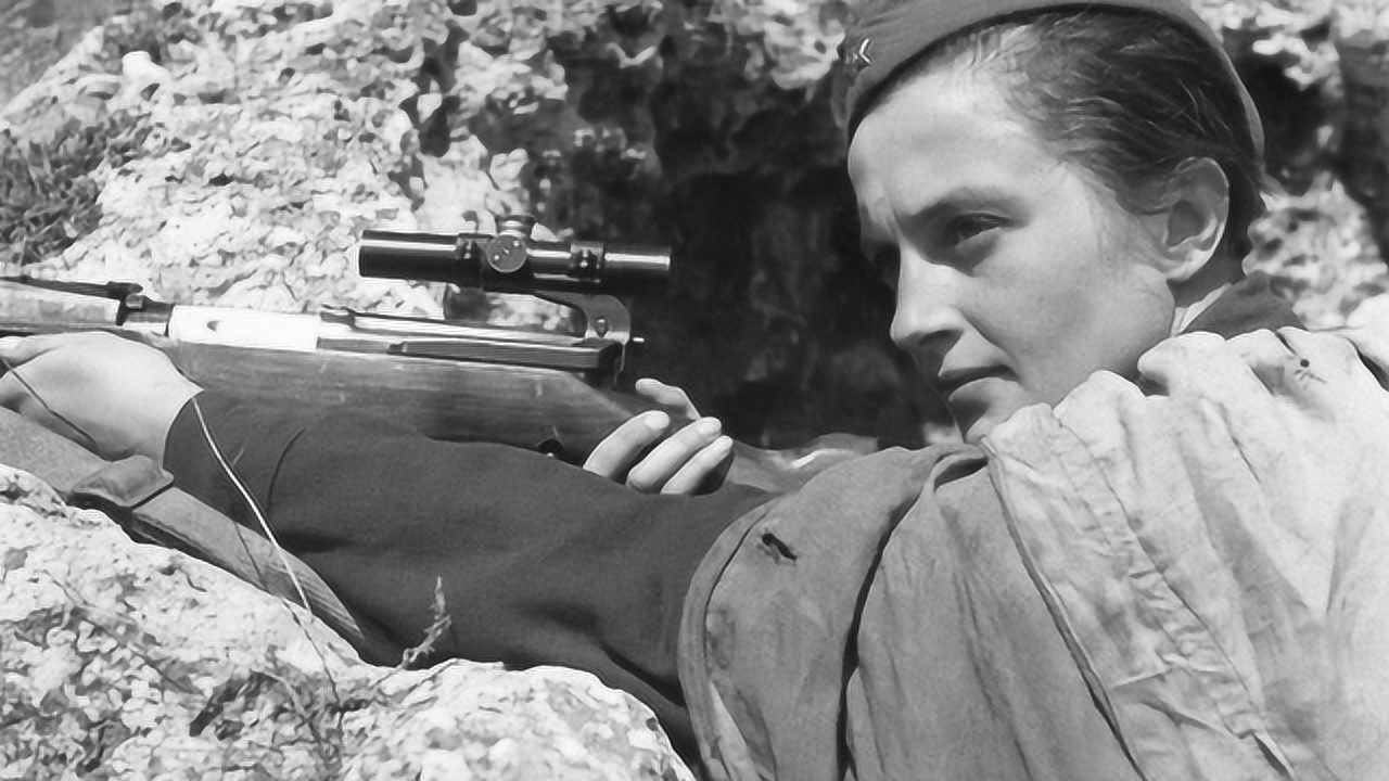 二战苏军女狙击手电影图片