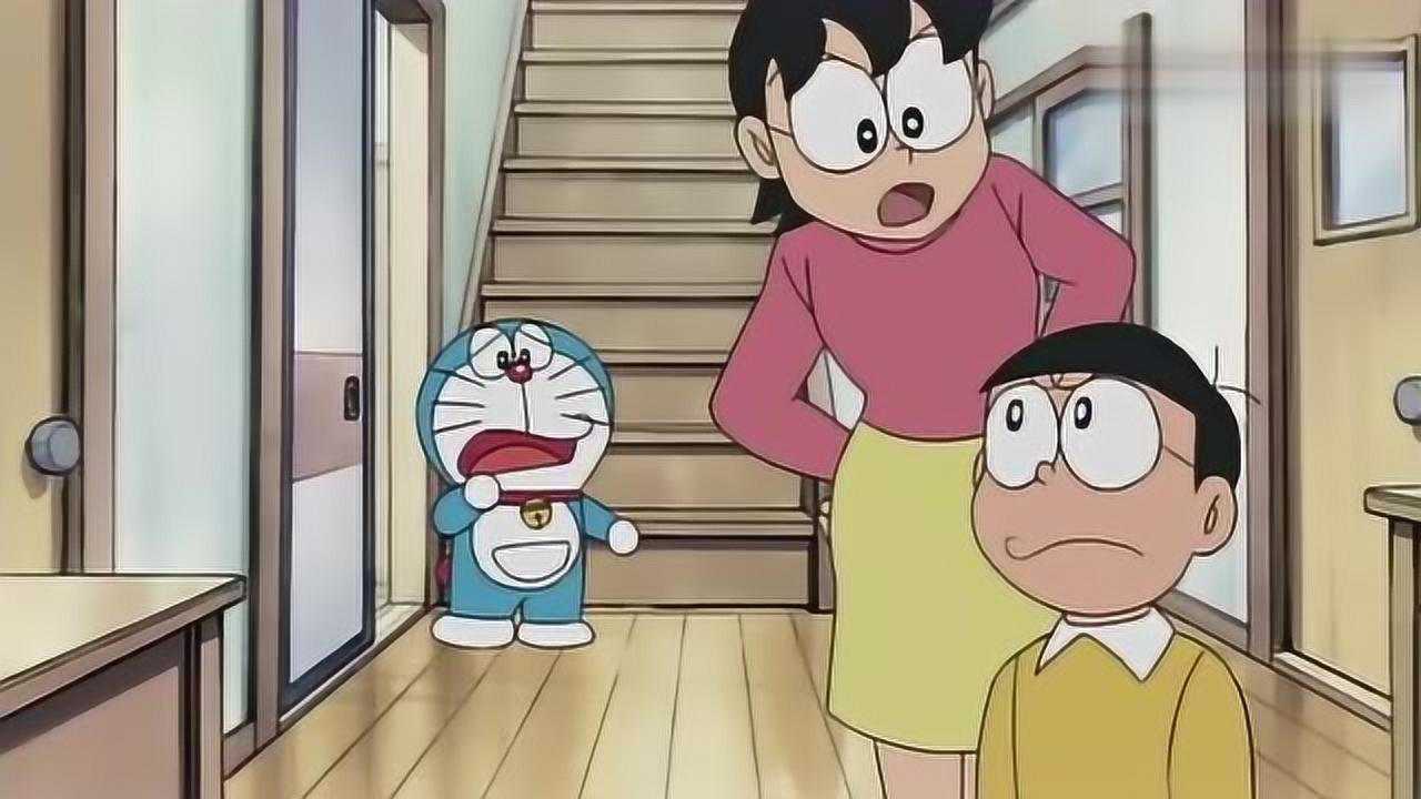 哆啦a梦:大雄和妈妈长得这么像,怎么可能不是亲生的?大雄居然怀疑