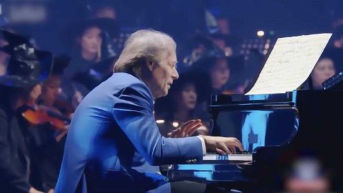 理查德·克莱德曼演奏哈利波特主题曲，钢琴独奏一响瞬间泪目！