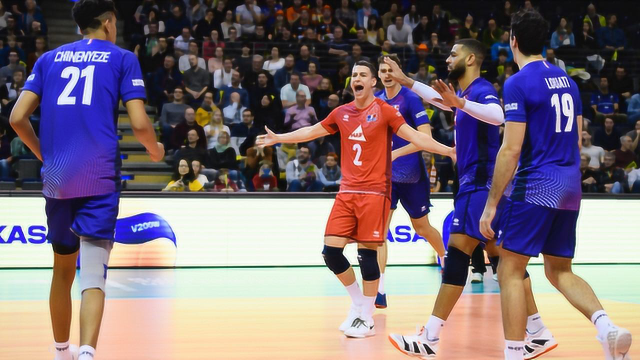 奥运会男排欧洲区资格赛法国vs塞尔维亚比赛录像