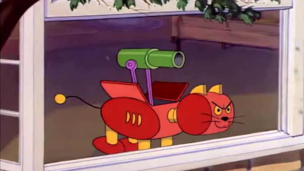 猫和老鼠:捕鼠机器人太酷了,专门抓杰瑞,让他根本无处遁行