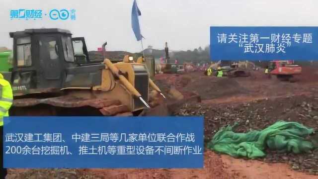 现场视频丨武汉蔡甸“小汤山”医院建设实况