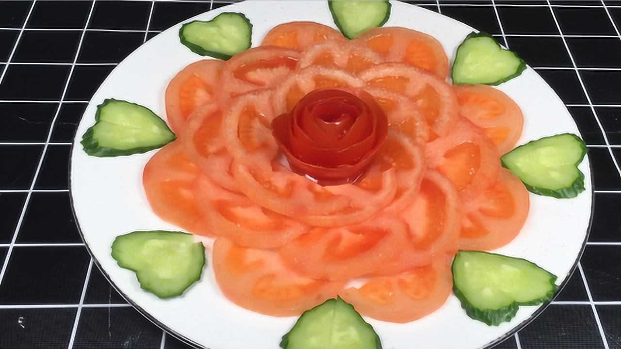 简单的糖拌西红柿也能做出新花样酸酸甜甜孩子吃不够