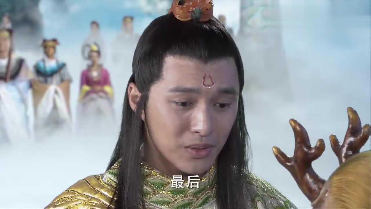 妈祖看到狴犴成了渔民家的孩子老龙王才知自己枉为人父