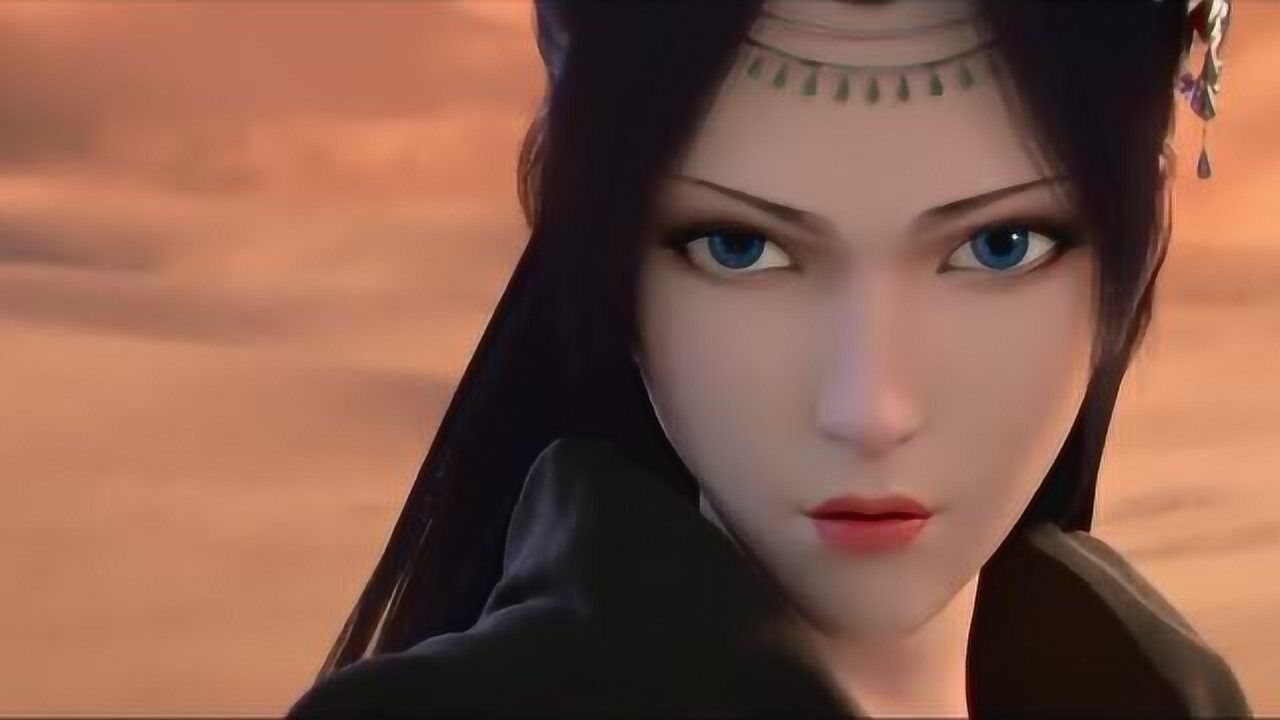 斗破苍穹:云芝脱下黑衣袍,穿回女装,和美杜莎女王的美貌相媲美_高清