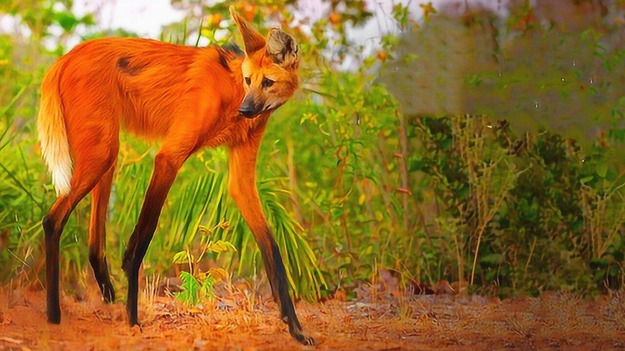 国外培育"狼马杂交",叫狼却不吃肉,嚎叫声出人意料!