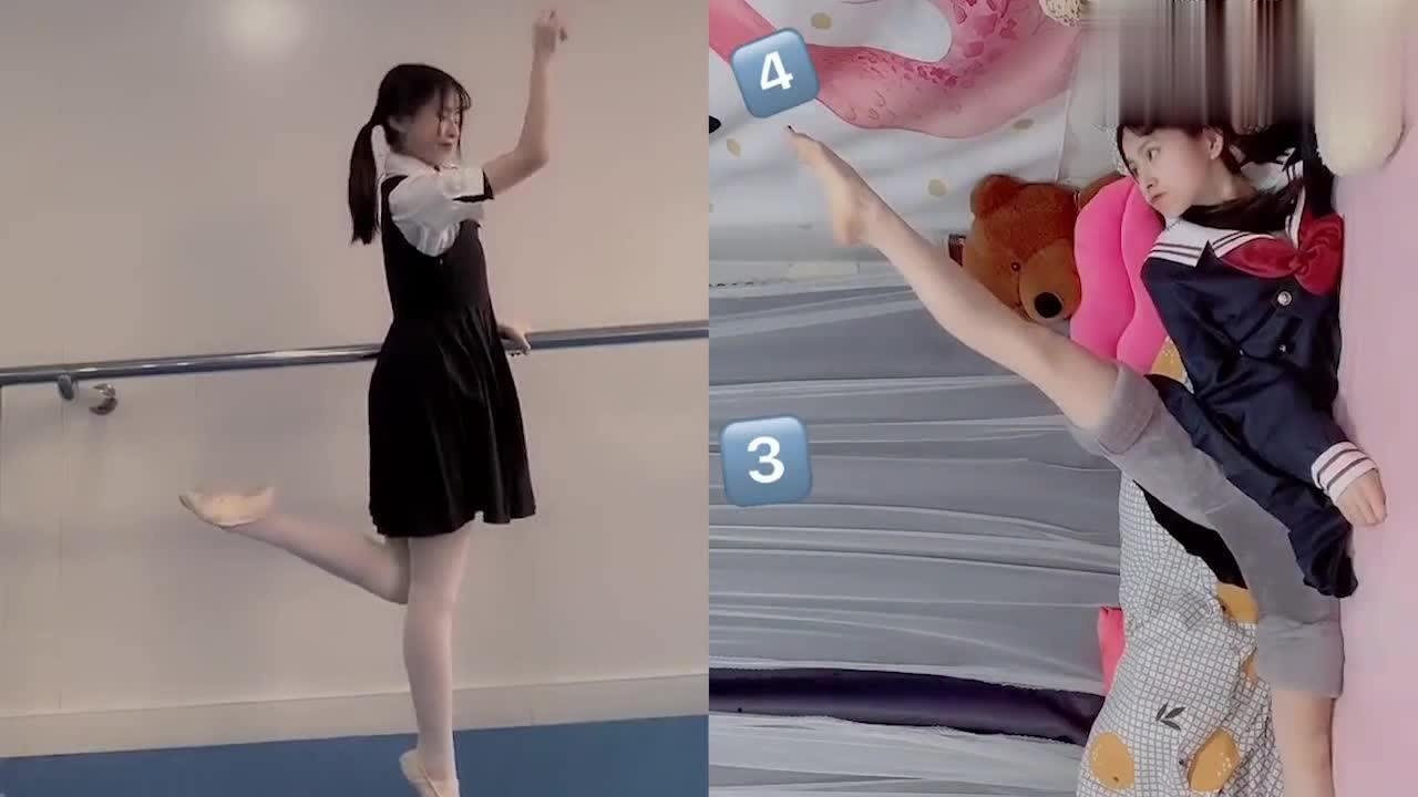 白丝萝莉小姐姐撕腿柔韧度满分网友是个大佬