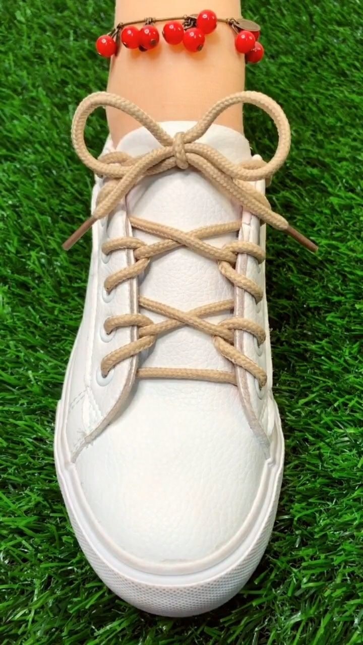 花式鞋带系法系着用心穿着更好看