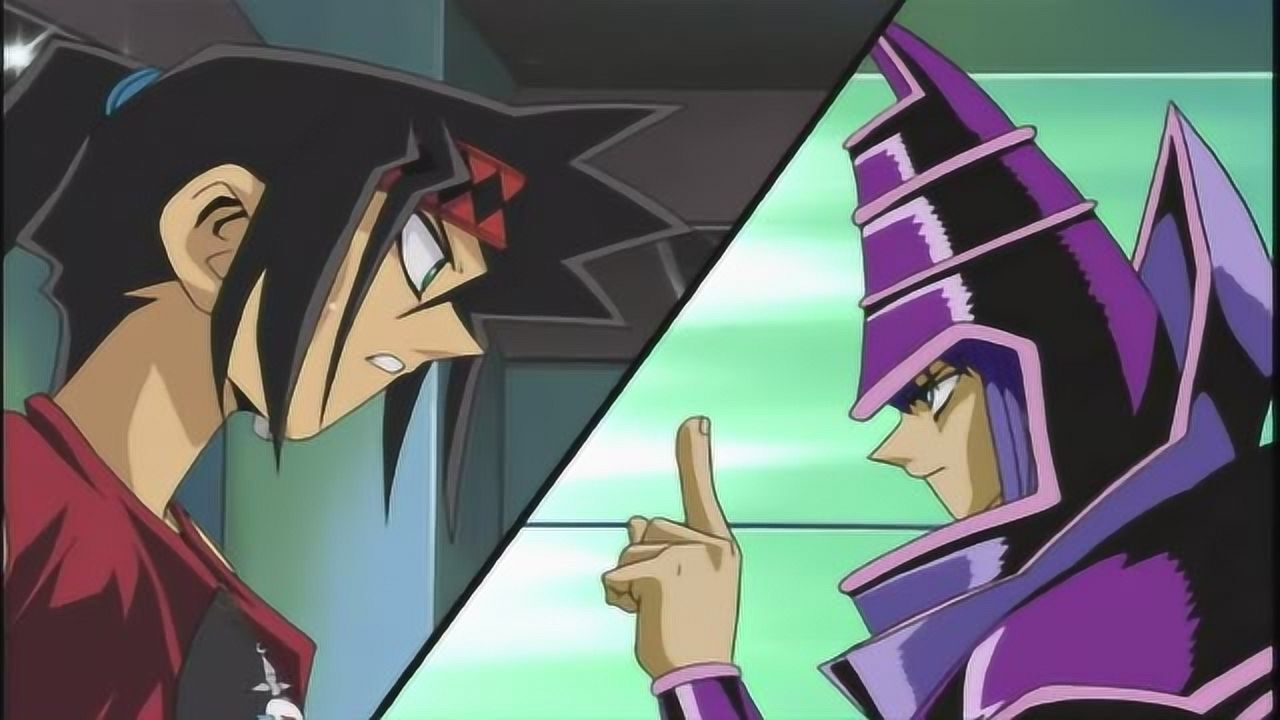 游戏王:暗游戏发挥黑色魔术师效果,魔术箱打败对手怪兽,拿下决斗胜利