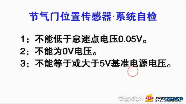 维修视界:电喷摩托车原理及其维修知识十八之节气门位置传感器系统自检