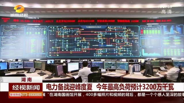 电力备战迎峰度夏 今年最高负荷预计3200万千瓦