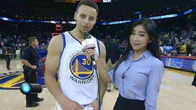 NBA最美女主持,身材火辣堪比卡戴珊,库里曾称呼为女神!