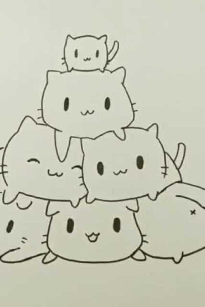 漫画大神教你画一些超级可爱的小萌物,真的是超级简单哦