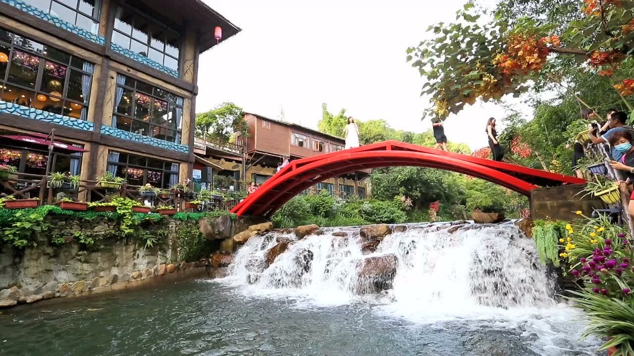 打卡清远古龙峡网红河谷