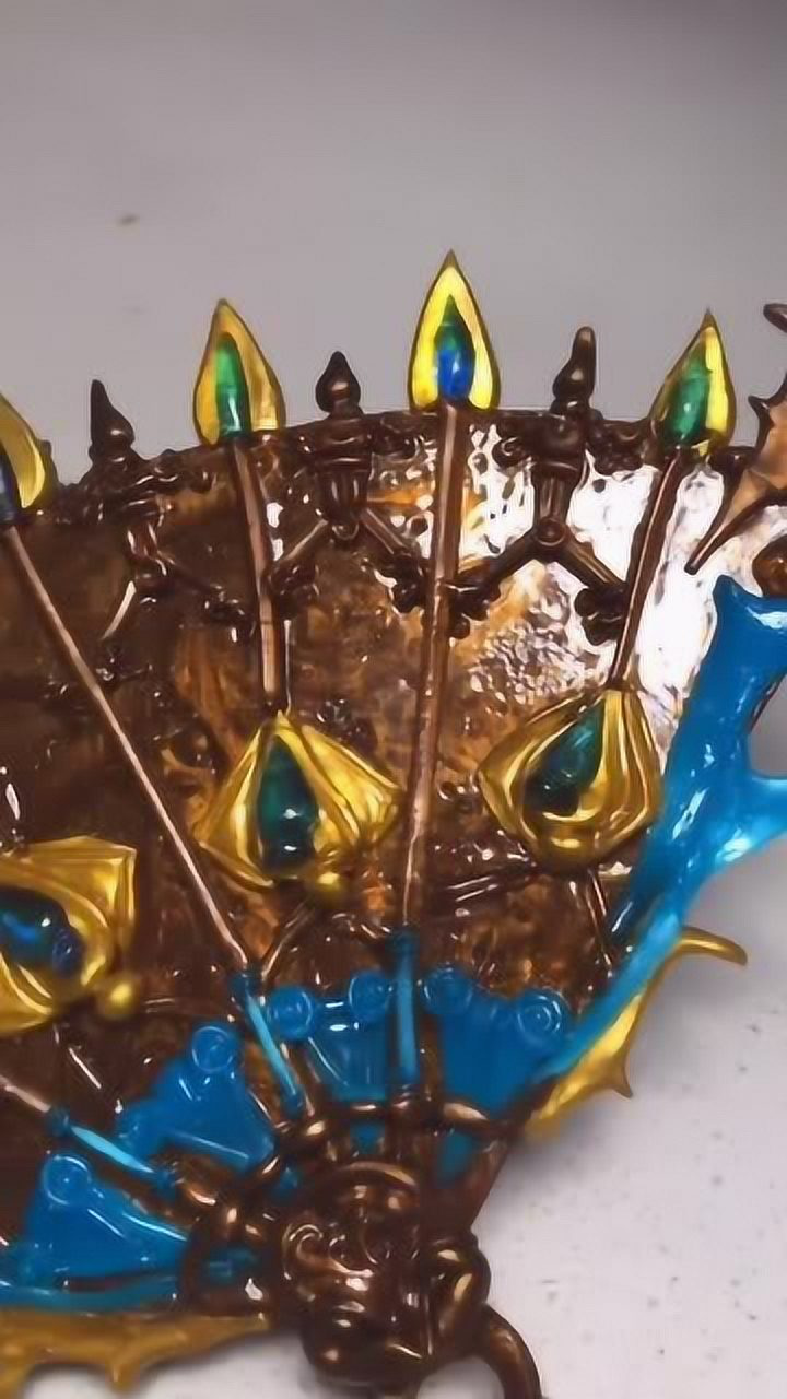 手工制作唐门暗器孔雀翎眼前这一波操作这手艺太牛逼了