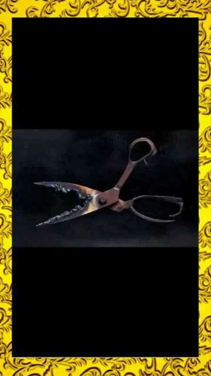 这幅冷军画的破剪刀竟然卖到160万