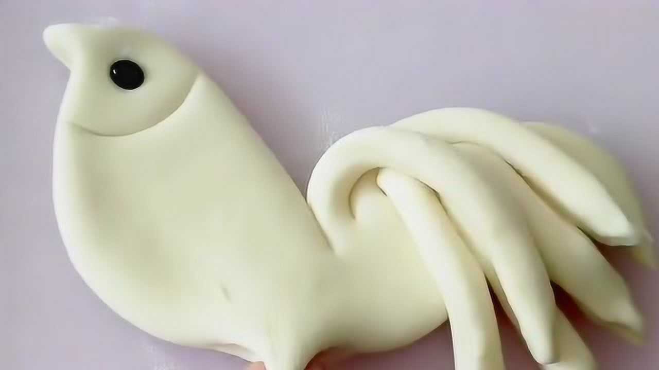 面片秒变大公鸡,这样做出来的馒头,保证不爱吃饭的小孩子都会喜欢!