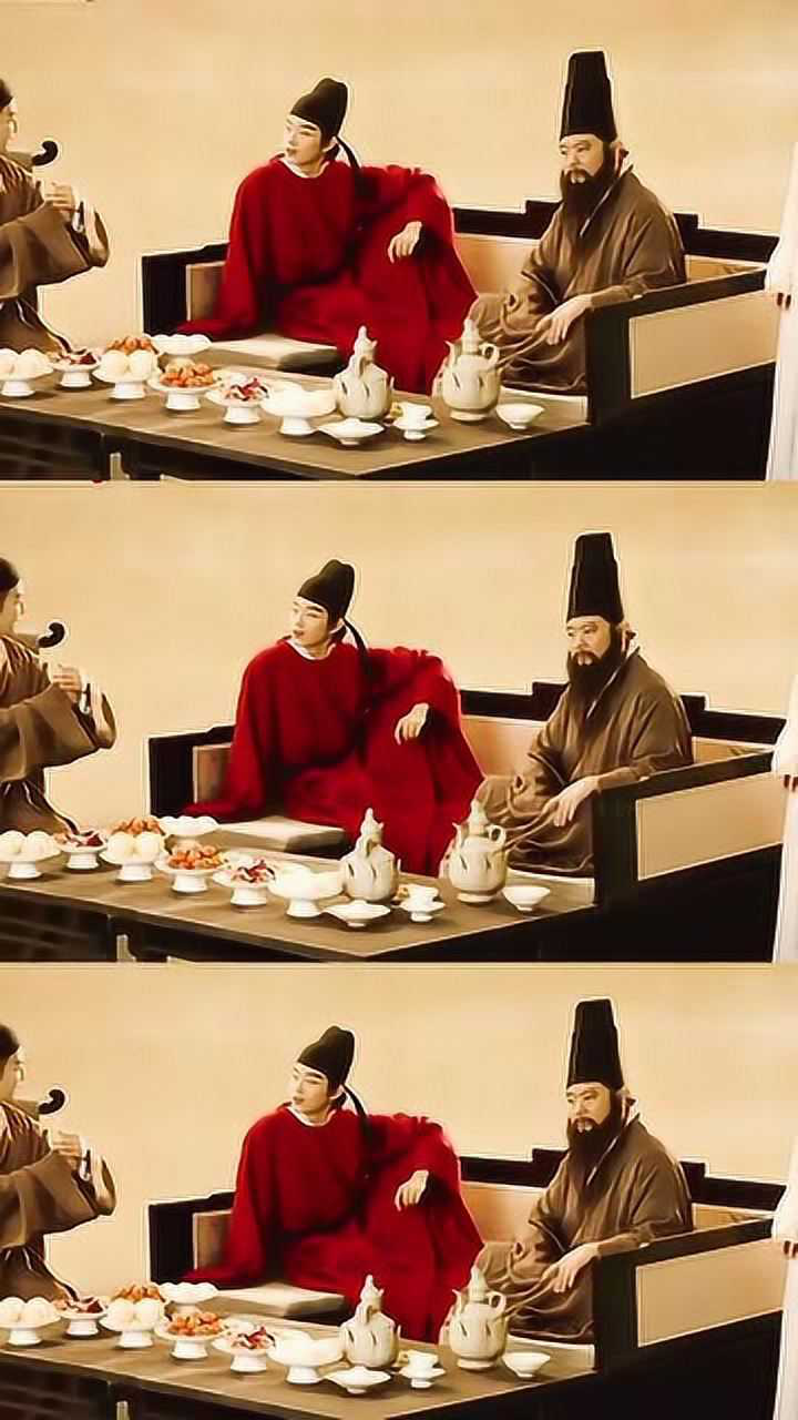 韩熙载夜宴图刘洋珂的红衣少年公子世无双