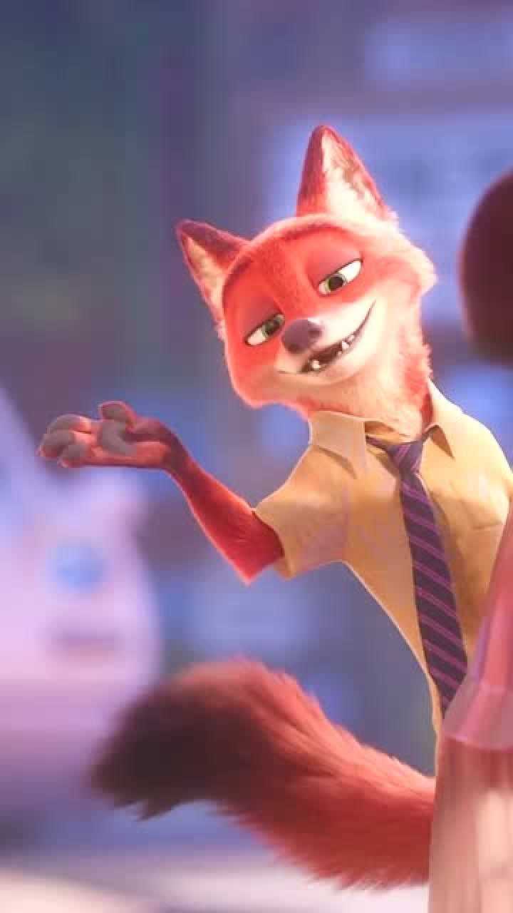 疯狂动物城尼克狐尼克你被逮捕了这只狐狸也太帅了