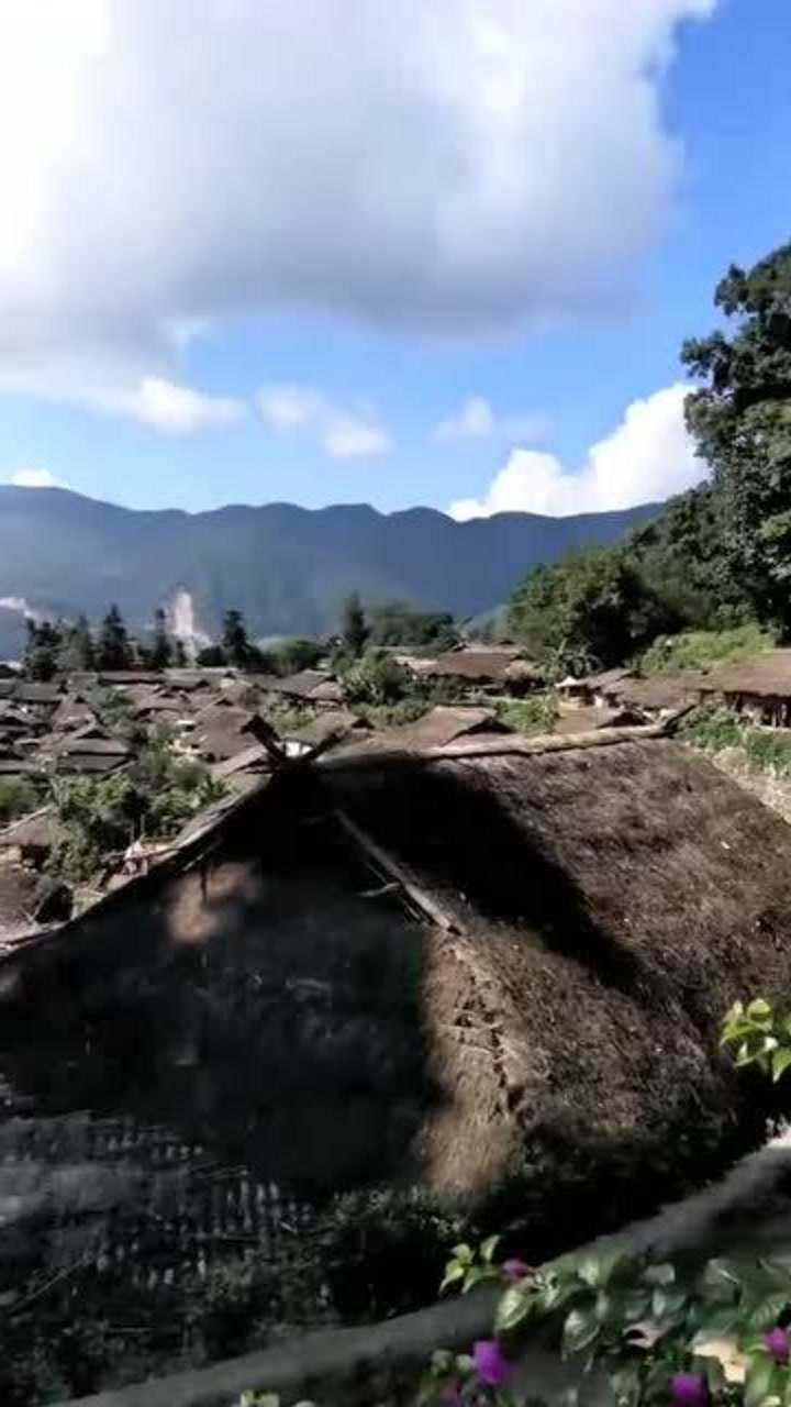 实拍缅甸佤邦这里风景太漂亮了宛如仙境