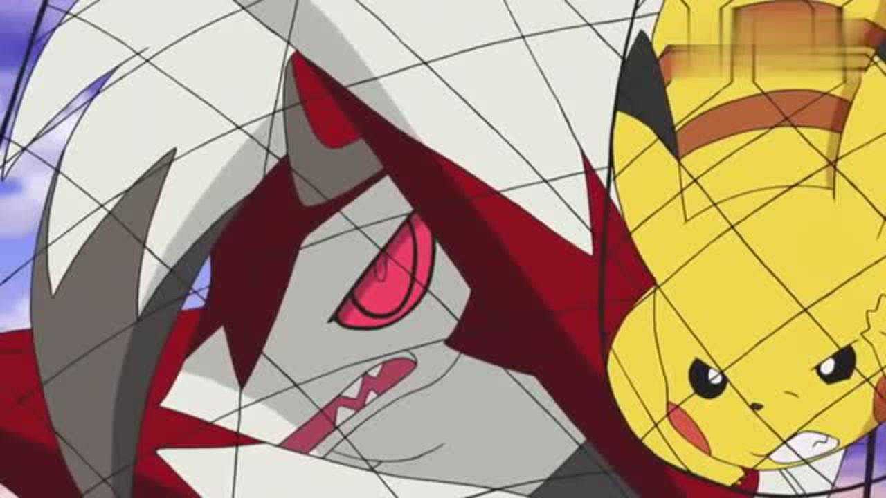 火箭队突然抓了鬃岩狼人和皮卡丘一路逮虾户跑路结果车都炸了