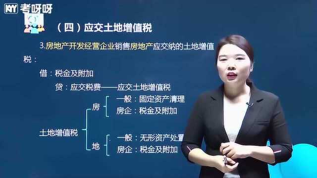 2020考呀呀苹果老师会计实务课程第三章第四节应交税费(八)