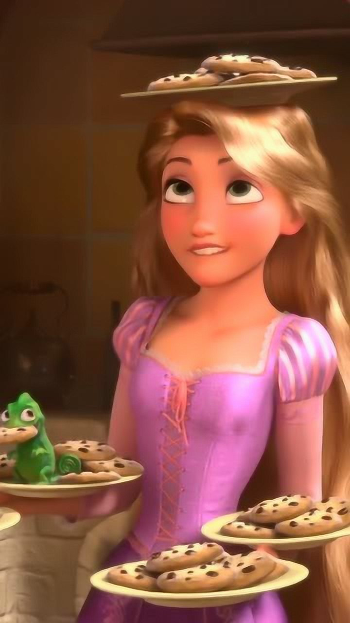 魔发奇缘都说乐佩公主是个铁憨憨你们觉得呢长发公主