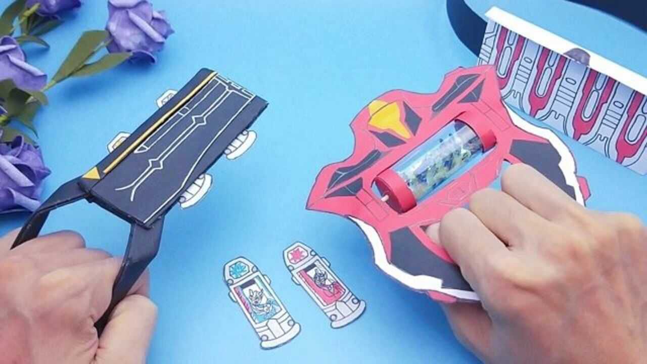 来自制捷德奥特曼升华器吧和装填拳铳配套简单好玩孩子爱不释手