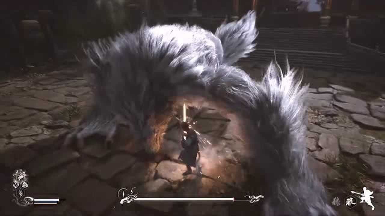 新作黑神话悟空超燃演示二boss篇吹毛成兵齐天大圣显圣