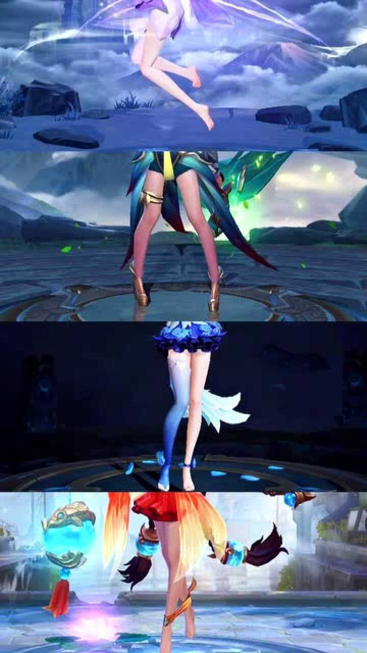 王者荣耀:峡谷四大美腿,哪双腿让你心动了?