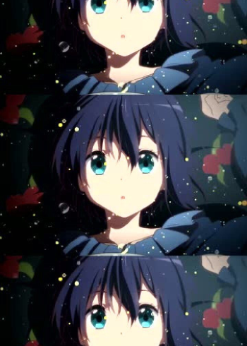 小鸟游六花的呆毛太可爱了真想给它拔掉