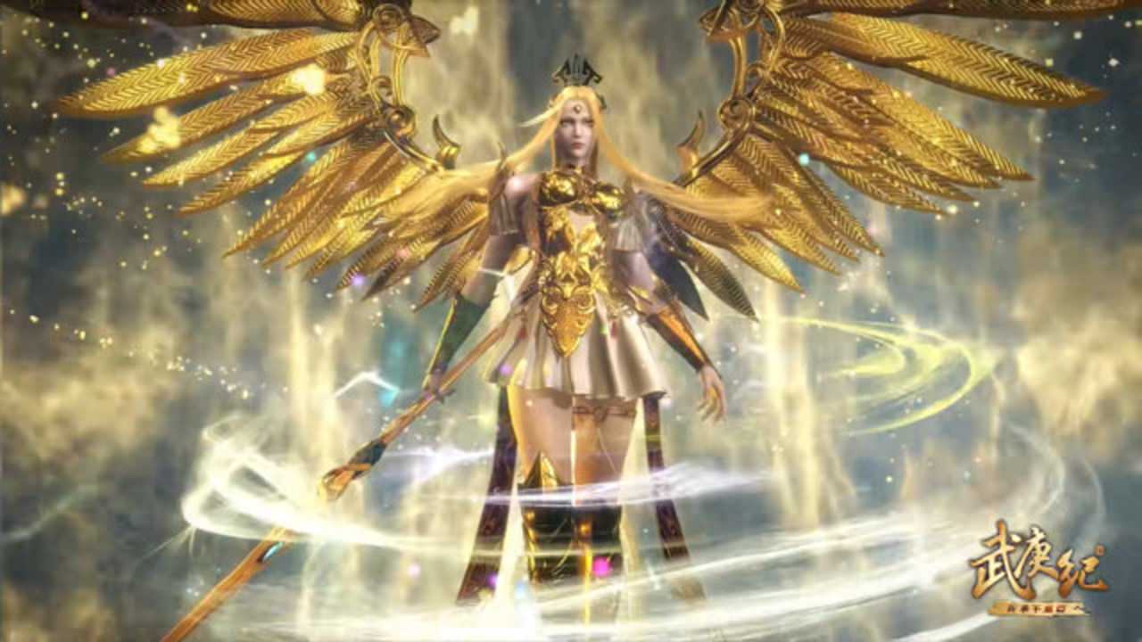 武庚纪3:天使圣王彻底爆发,接收创世神盘古的神力,简直无敌了