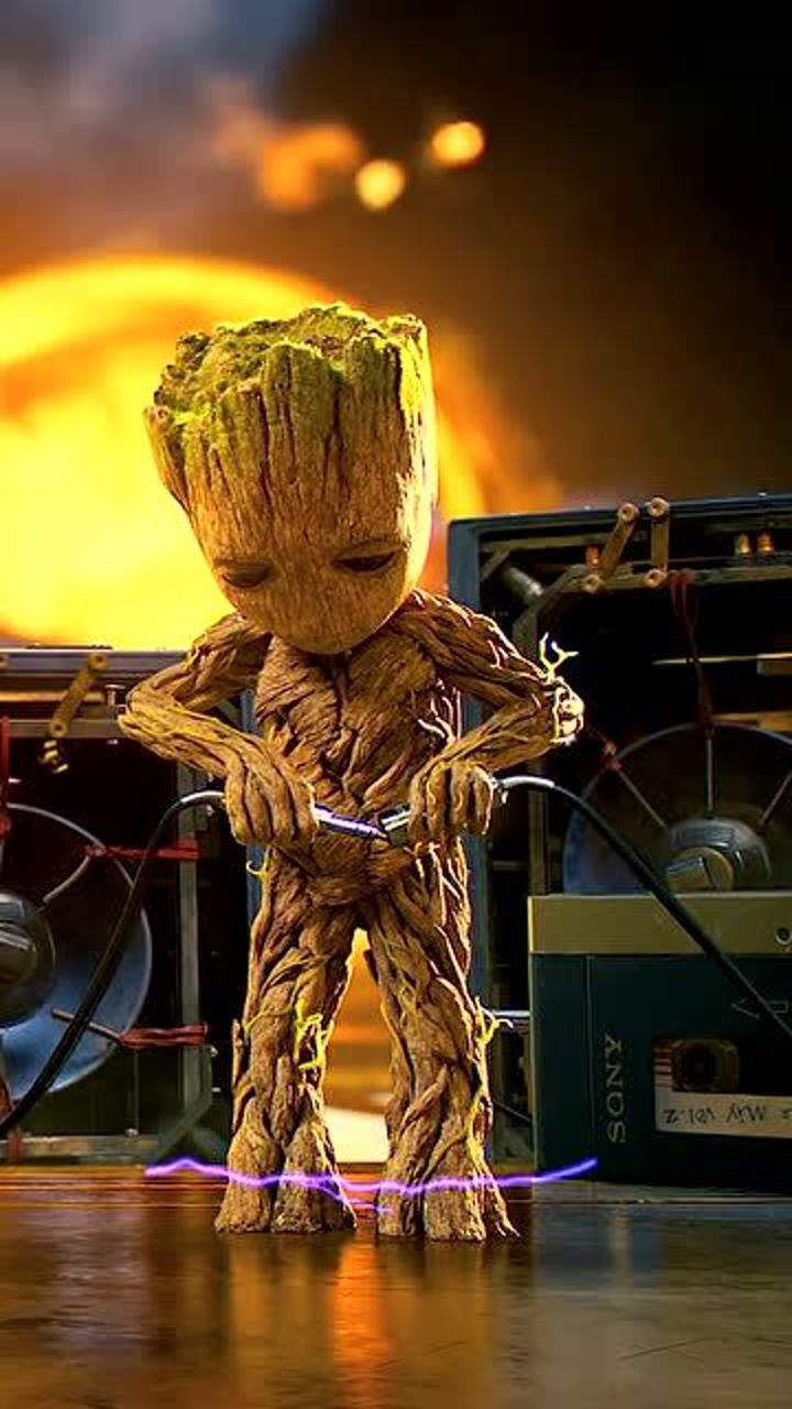 格鲁特不愧是银河护卫队里的团宠这跳舞的样子也太逗了