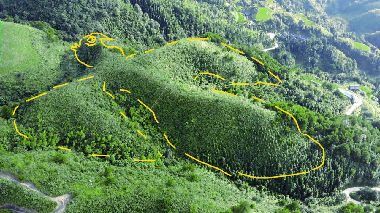 实拍"大鹏展翅"的风水宝地,地势犹如一只大鸟,真是百闻不如一见!
