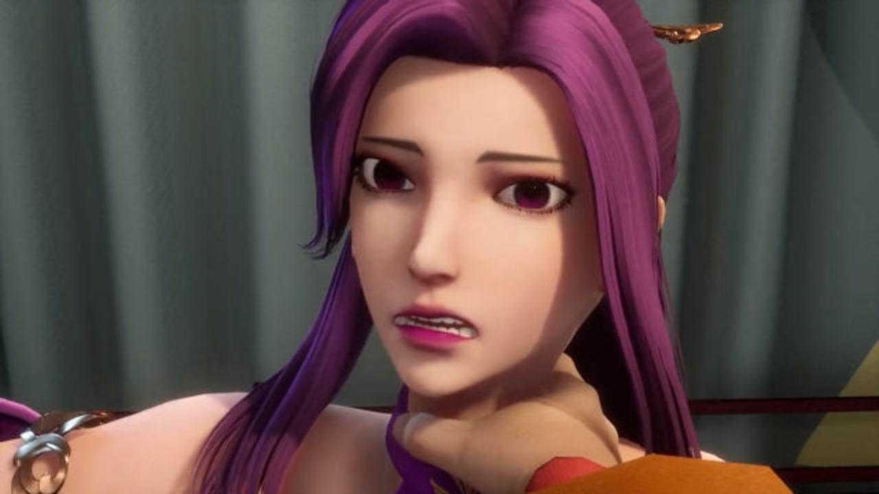 灵剑尊秦雨烟被叔叔萎缩正准备下手还好楚行云及时赶到